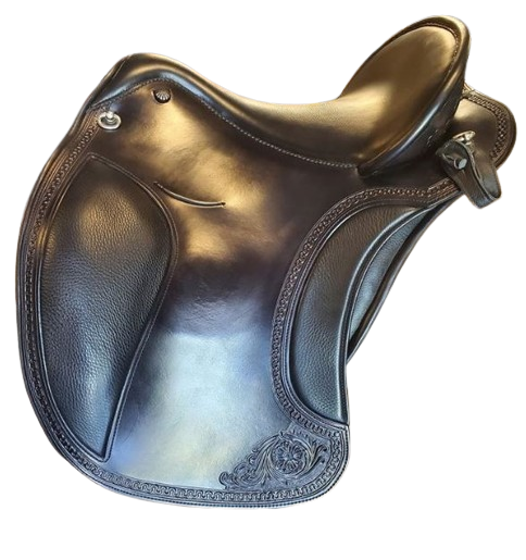 DP El Campo Corner flower tooling with boarder tooling Top Hat Tack