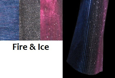 Fire and Ice Iridescent Glitter Bridles Limited Edition