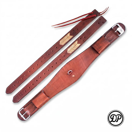 DP Saddlery 3pc Rear Cinch Set 0039