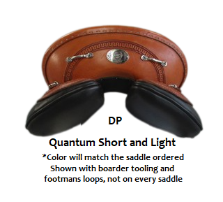 DP Saddlery Quantum Short and Light No Horn WD 6710 S1