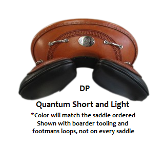 Dp quantum short and light cantle with boarder tooling and footmans loops