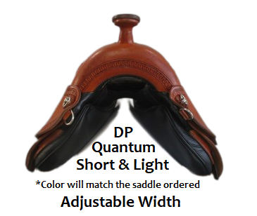 DP Saddlery Quantum Short and Light 7533 WD S2 With Western Skirt