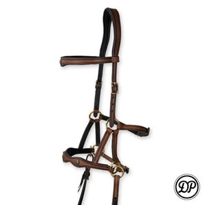 DP Saddlery Soft Feel Bridle Sidepull SF01 SF02