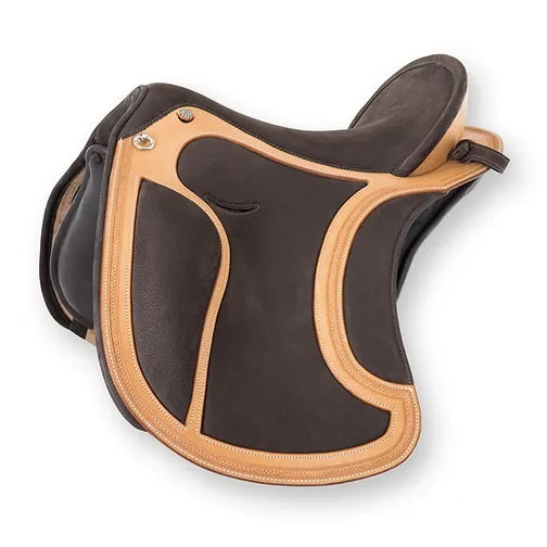 DP El Campo SKL with Boarder tooling Nubuck Top Hat Tack