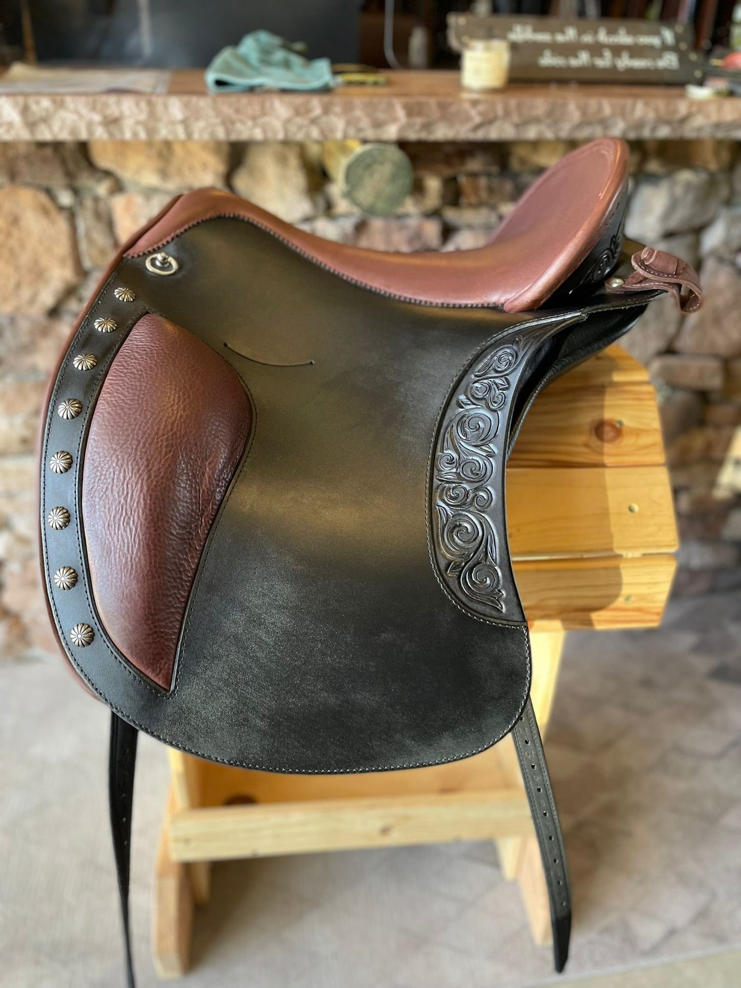 DP Saddlery El Campo Shorty SKL Decor 5680 S3